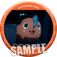 Pochita Chainsaw Man Trading Matte Button [USED]