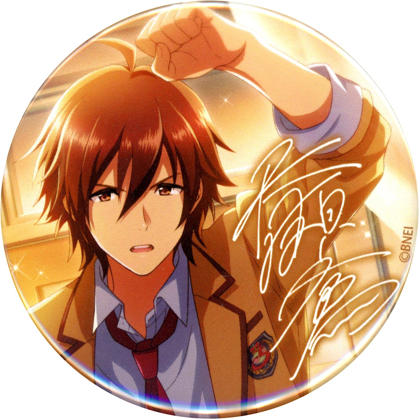 Toma Amagase Badge Kotobukiya Kuji The Idolmaster SideM Event Collection 2 Prize C-1 [USED]