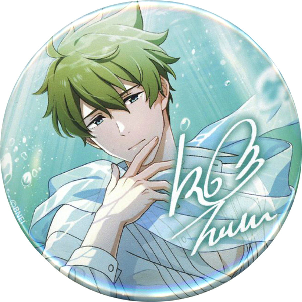 Tsubasa Kashiwagi Kotobukiya Kuji Idolmaster SideM Event Collection 2 C-6 Prize Button [USED]