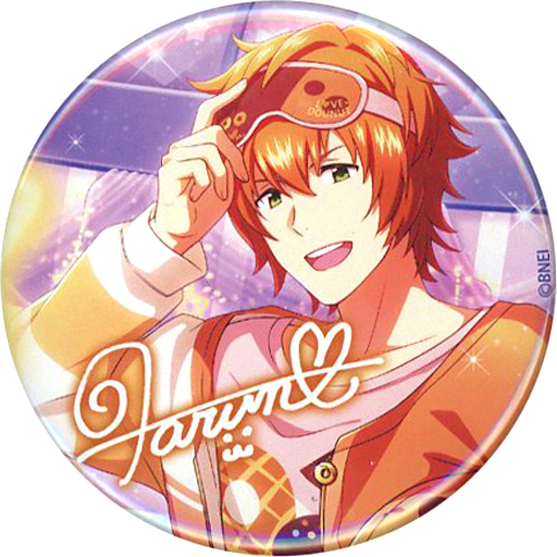 Haruna Wakazato Badge Kotobukiya Kuji The Idolmaster SideM Event Collection 2 Prize C-23 [USED]