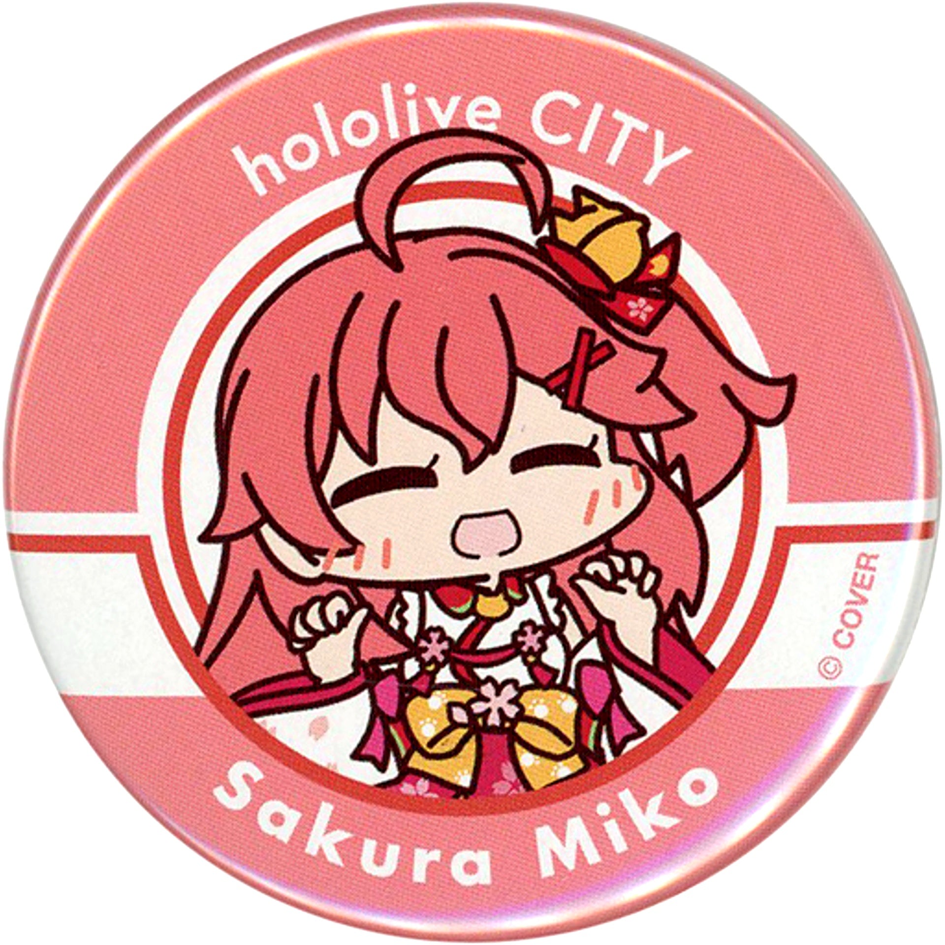 Sakura Miko Virtual YouTuber Hololive Button hololiveCITY ATTRACTIONS [USED]