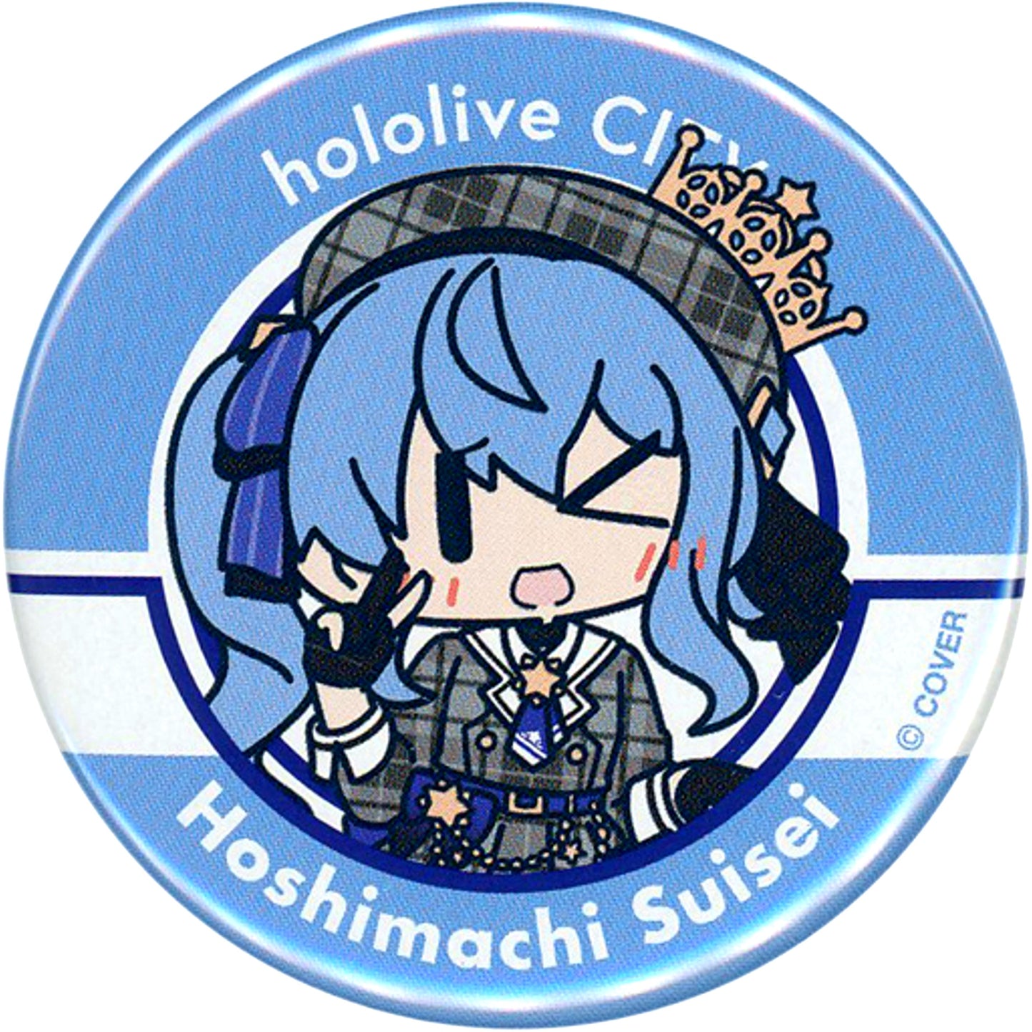 Hoshimachi Suisei Hololive Button hololiveCITY ATTRACTIONS [USED]