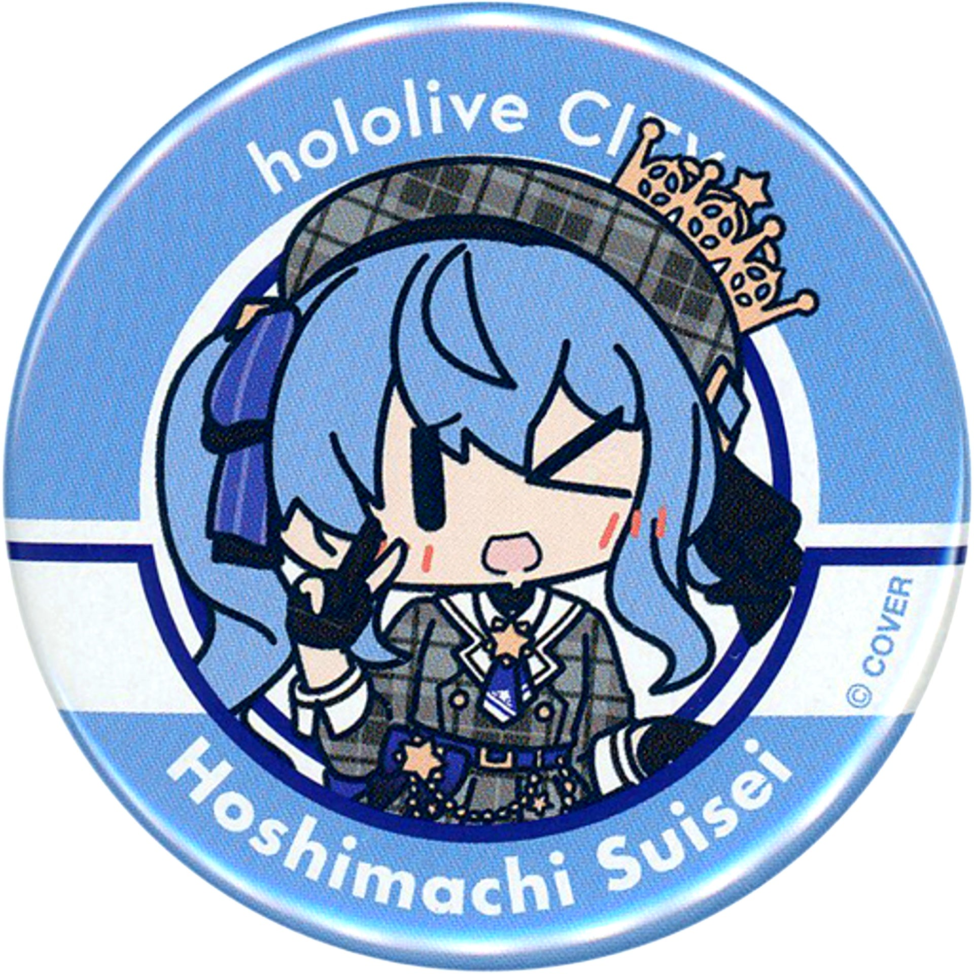 Hoshimachi Suisei Hololive Button hololiveCITY ATTRACTIONS [USED]