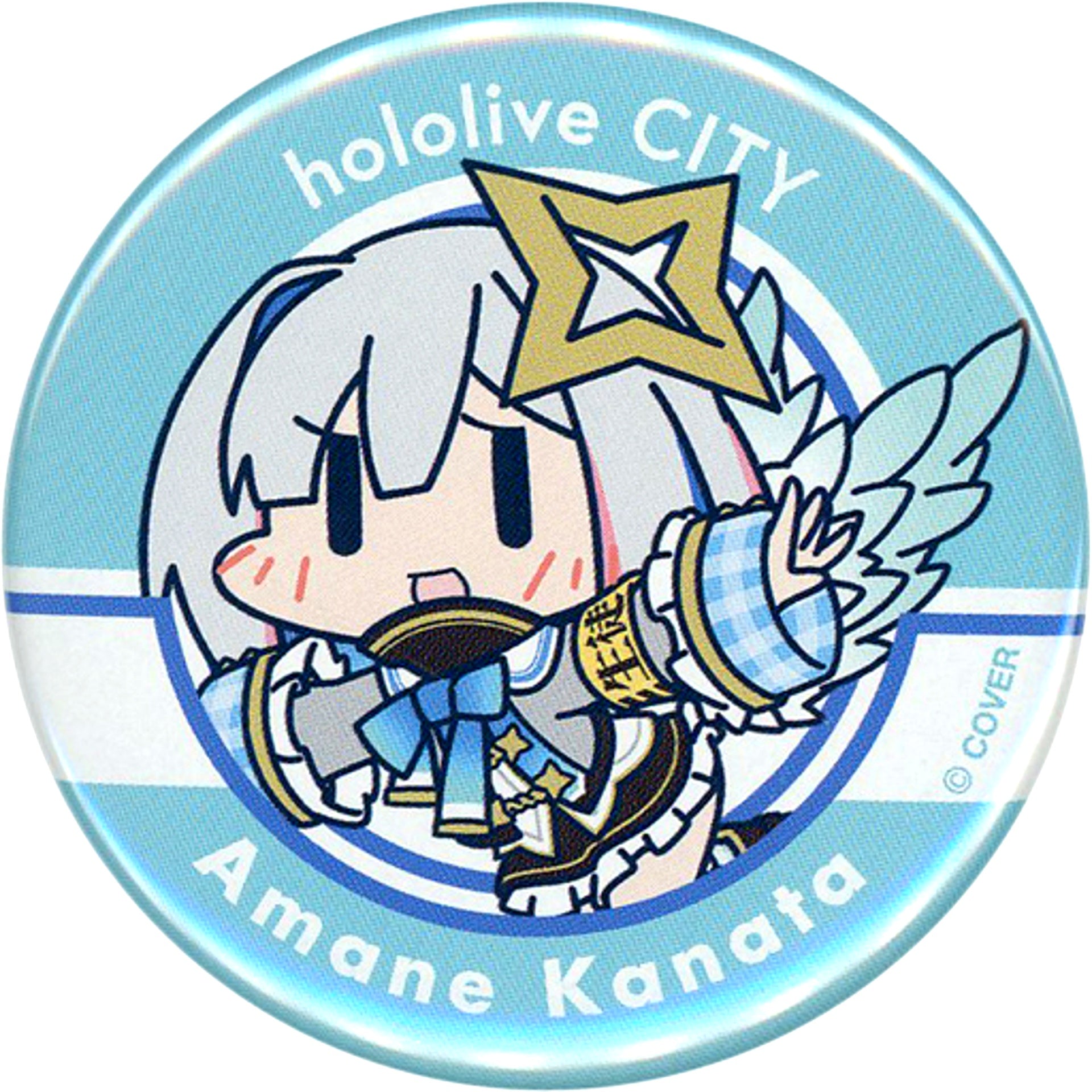 Amane Kanata Virtual YouTuber Hololive hololiveCITY ATTRACTIONS Button [USED]