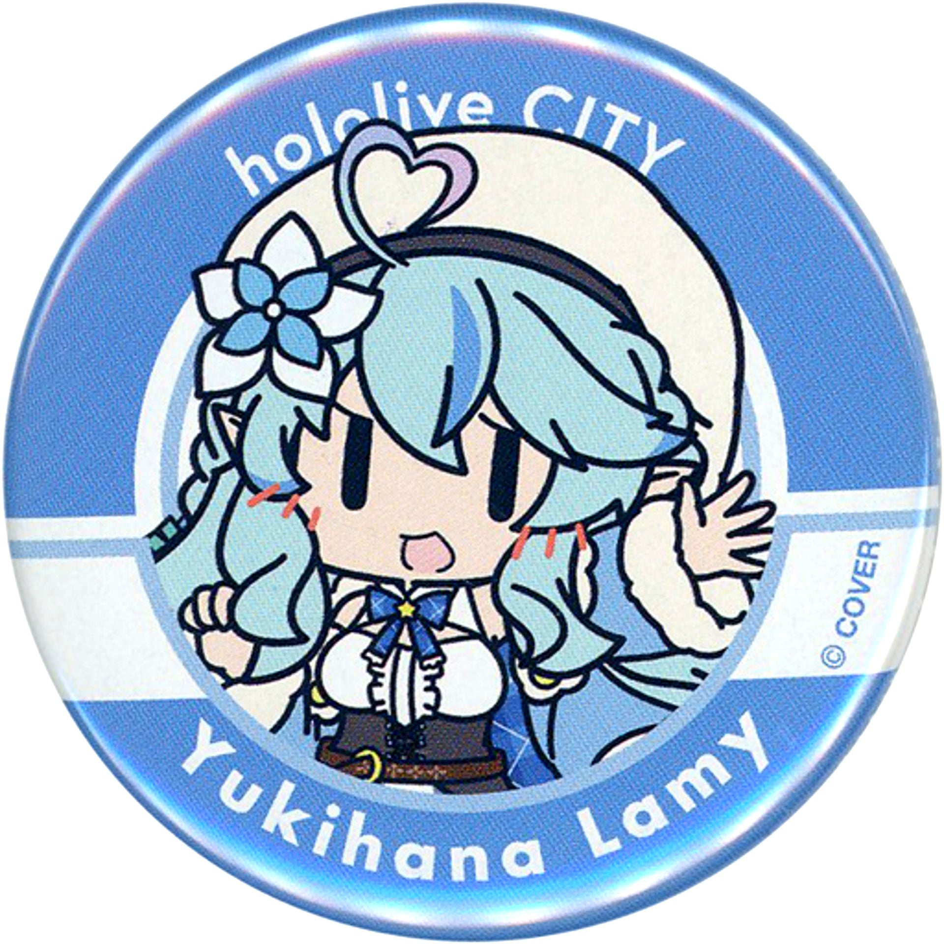 Yukihana Lamy Virtual YouTuber Hololive Button hololiveCITY ATTRACTIONS [USED]