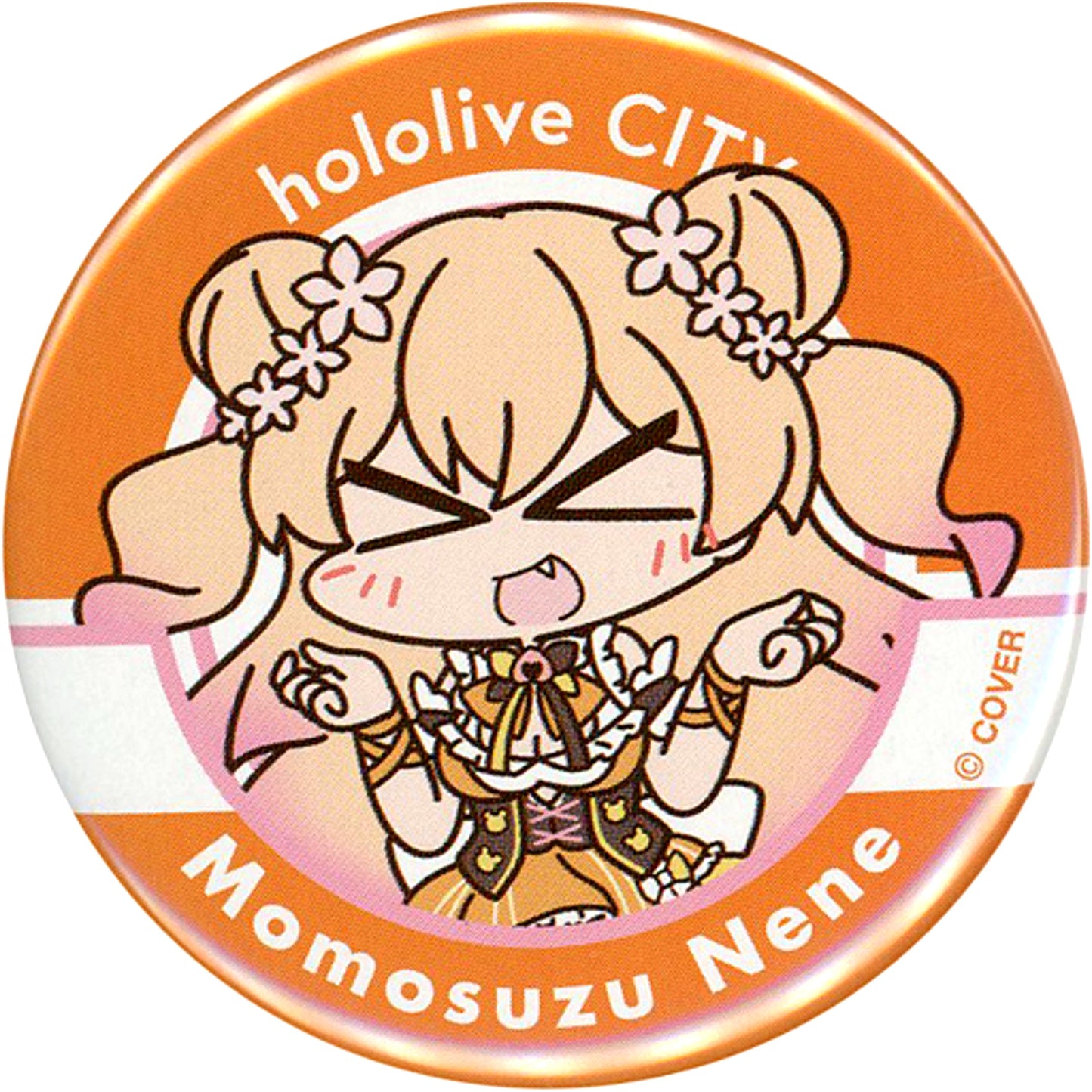 Momosuzu Nene Virtual YouTuber Hololive hololiveCITY ATTRACTIONS Button [USED]