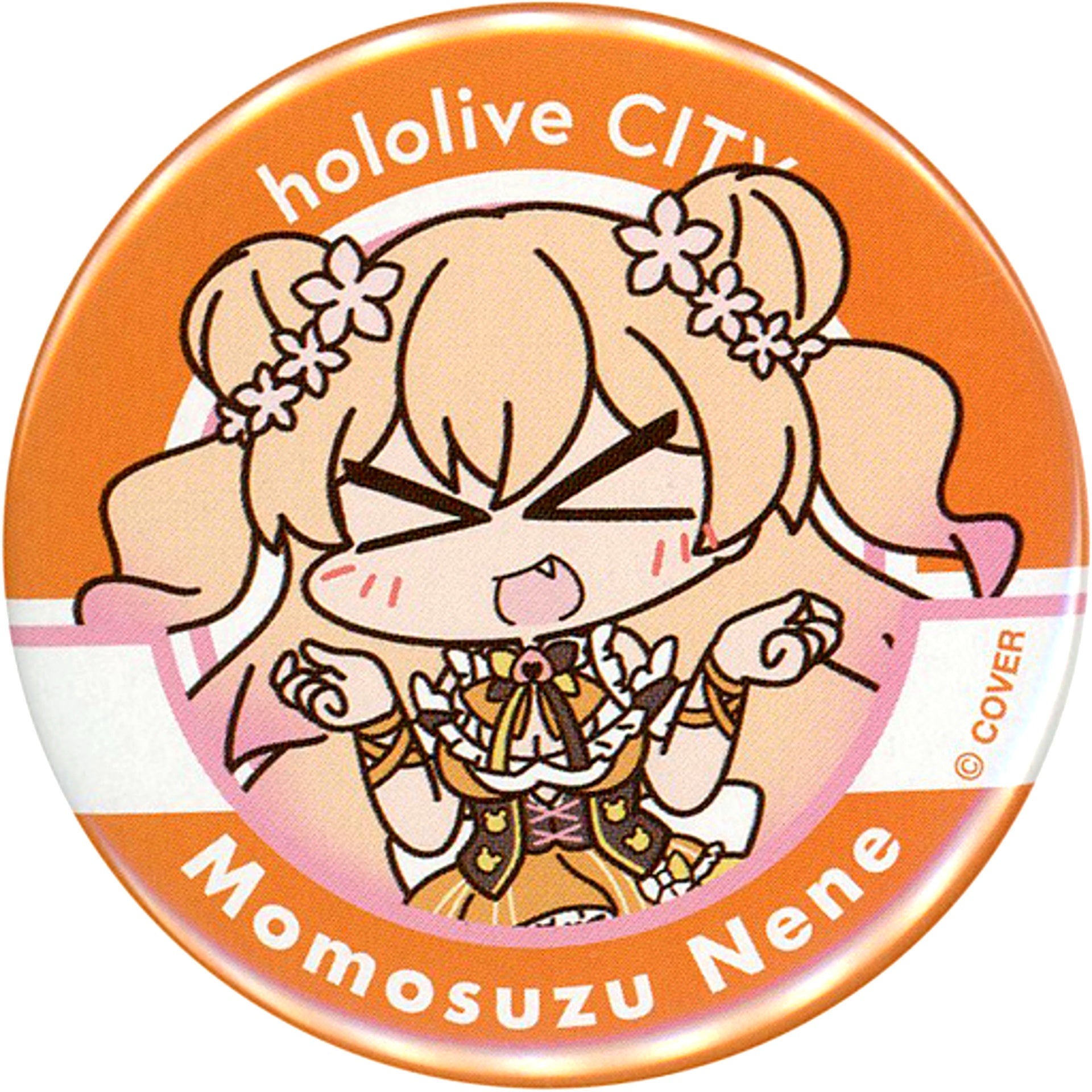Momosuzu Nene Virtual YouTuber Hololive hololiveCITY ATTRACTIONS Button [USED]
