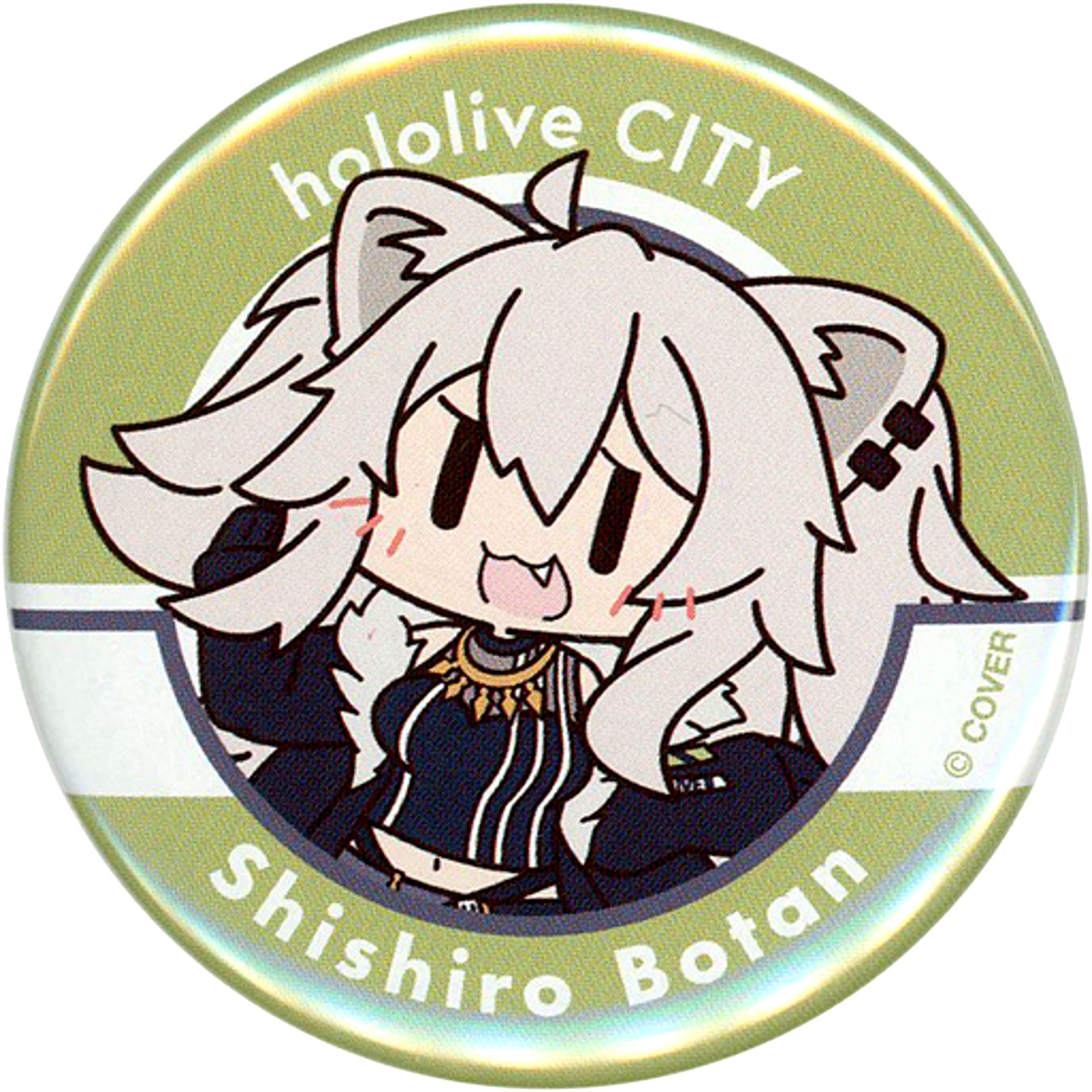 Shishiro Botan Virtual YouTuber Hololive hololiveCITY ATTRACTIONS Button [USED]