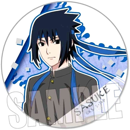 Sasuke Uchiha Normal Naruto Shippuden Trading Button Cheer Squad Ver. [USED]