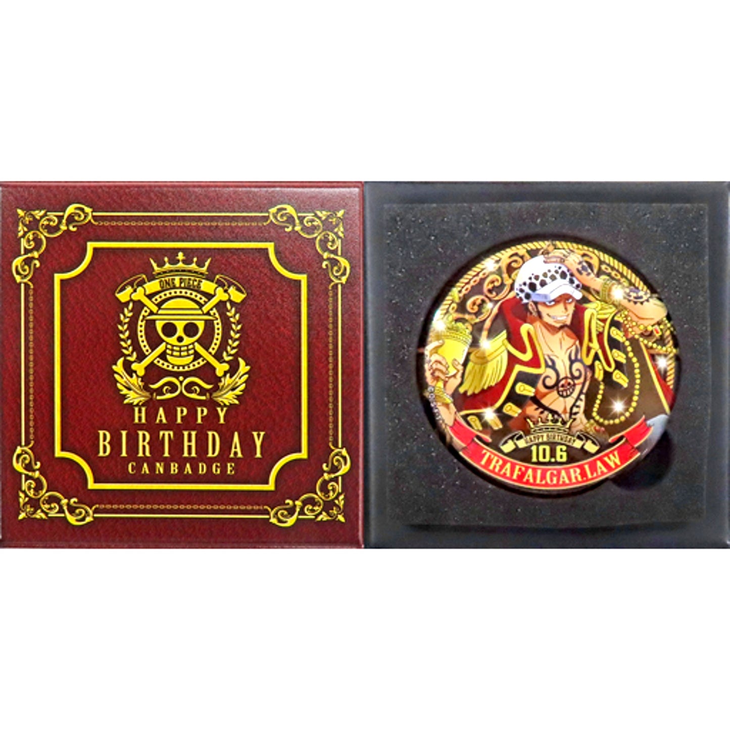 Trafalgar Law One Piece Birthday Premium Button 2021 [USED]