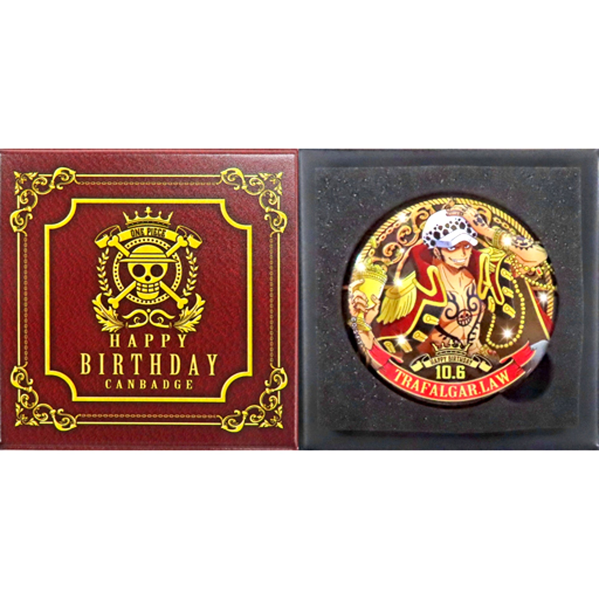 Trafalgar Law One Piece Birthday Premium Button 2021 [USED]