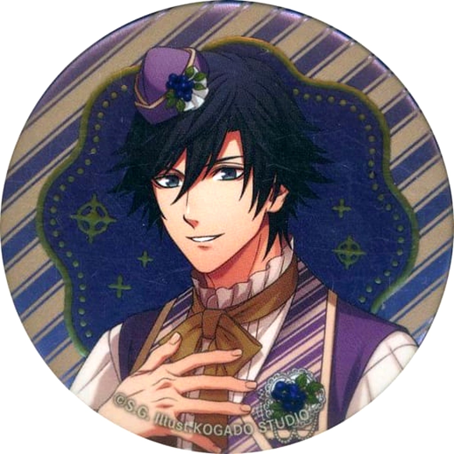 Uta no Prince Sama Tokiya Ichinose Special Ver. Trading Can Badge Cafe Paradise Star Parfait Ver. Cafe Paradise Star Season 1 in Sweets Paradise Limited Buttons [USED]