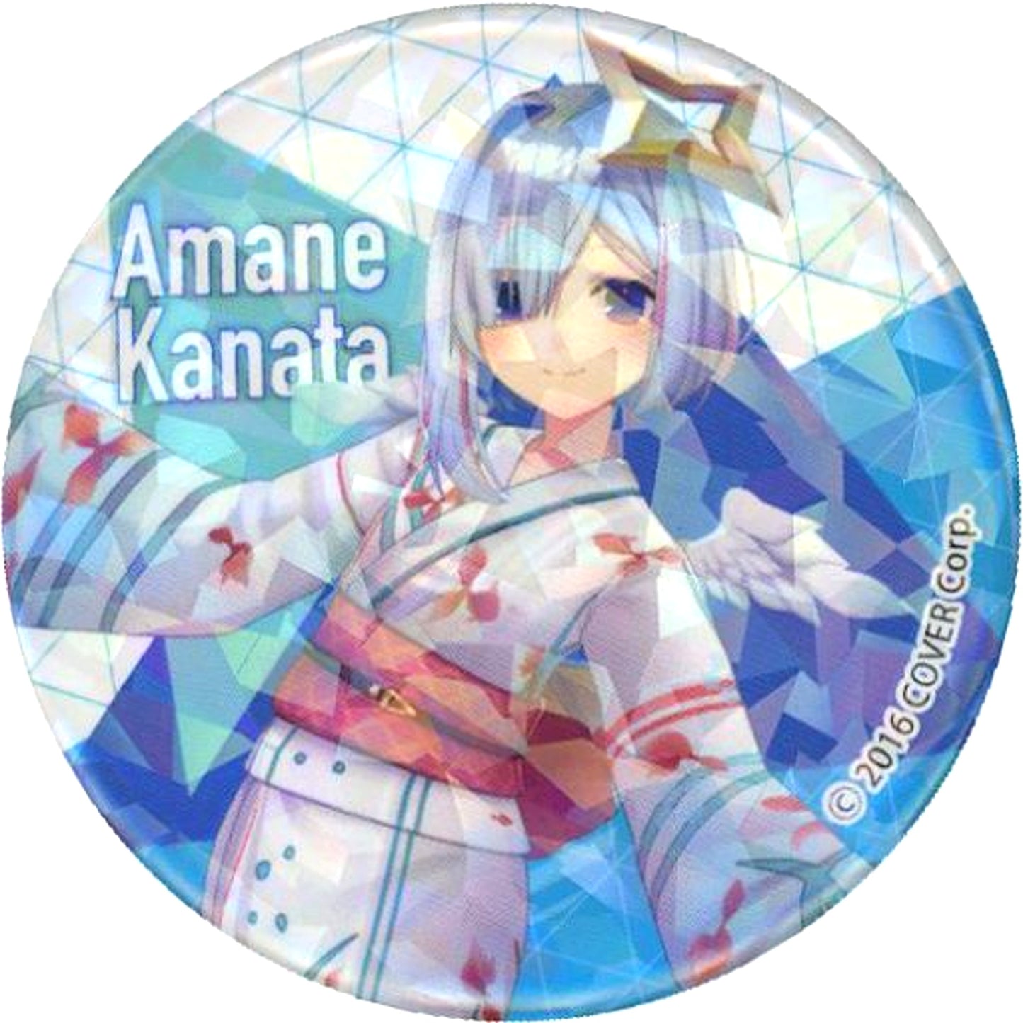 Amane Kanata Hololive Hologram Ver. Yukata Ver. Button Hololive Summer 2023 in Marui [USED]