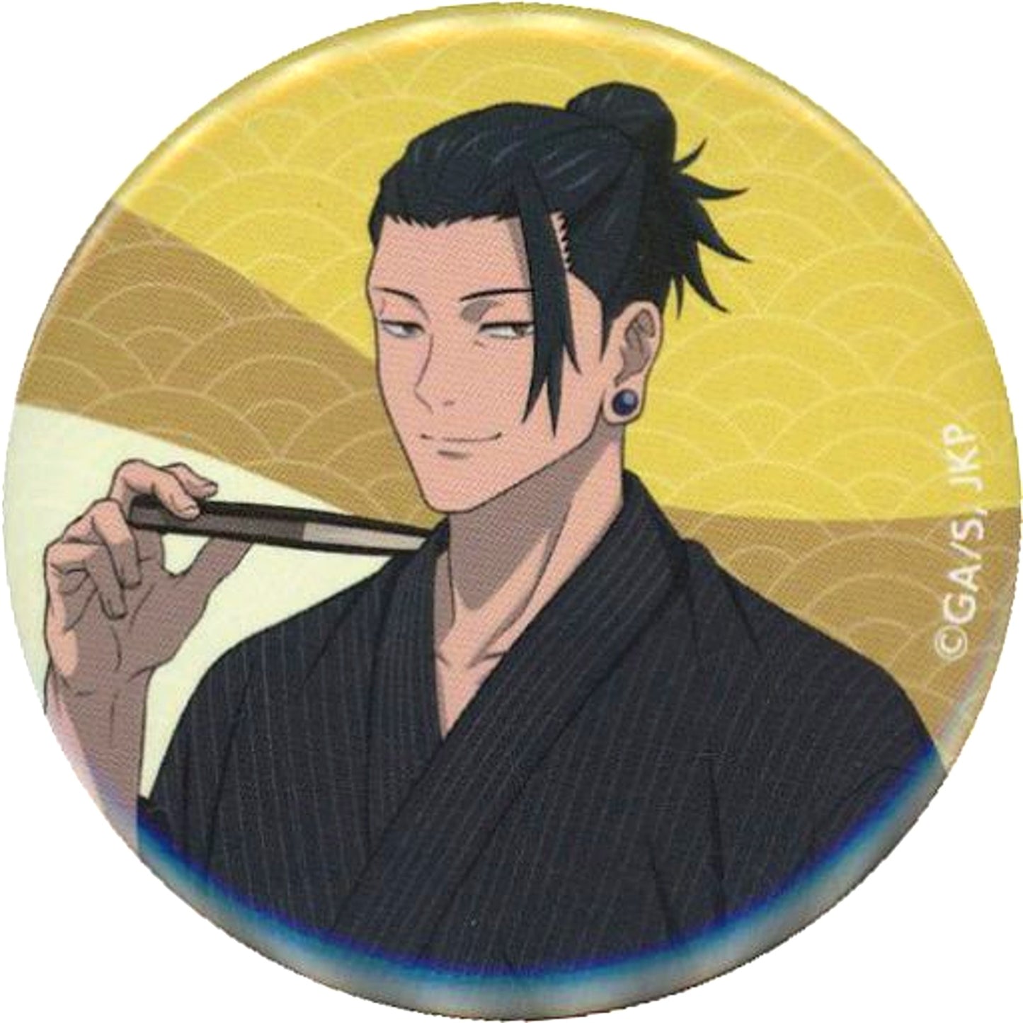 Suguru Geto Pull Yukata Ver. Jujutsu Kaisen Asakusa Hanayashiki Illustration Hidden Inventory Premature Death Trading Button [USED]