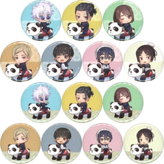 Jujutsu Kaisen Kento Nanami & Others Kaigyoku Gyokusetsu Chibi Chara Attraction Ver. Trading Can Badge Asakusa Hanayashiki Limited All 14 Types Set Buttons [USED]