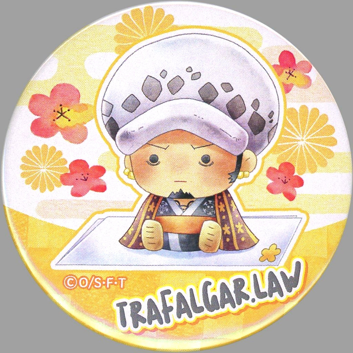 Trafalgar Law One Piece Have a break! Series Nerikiri Clip Button [USED]