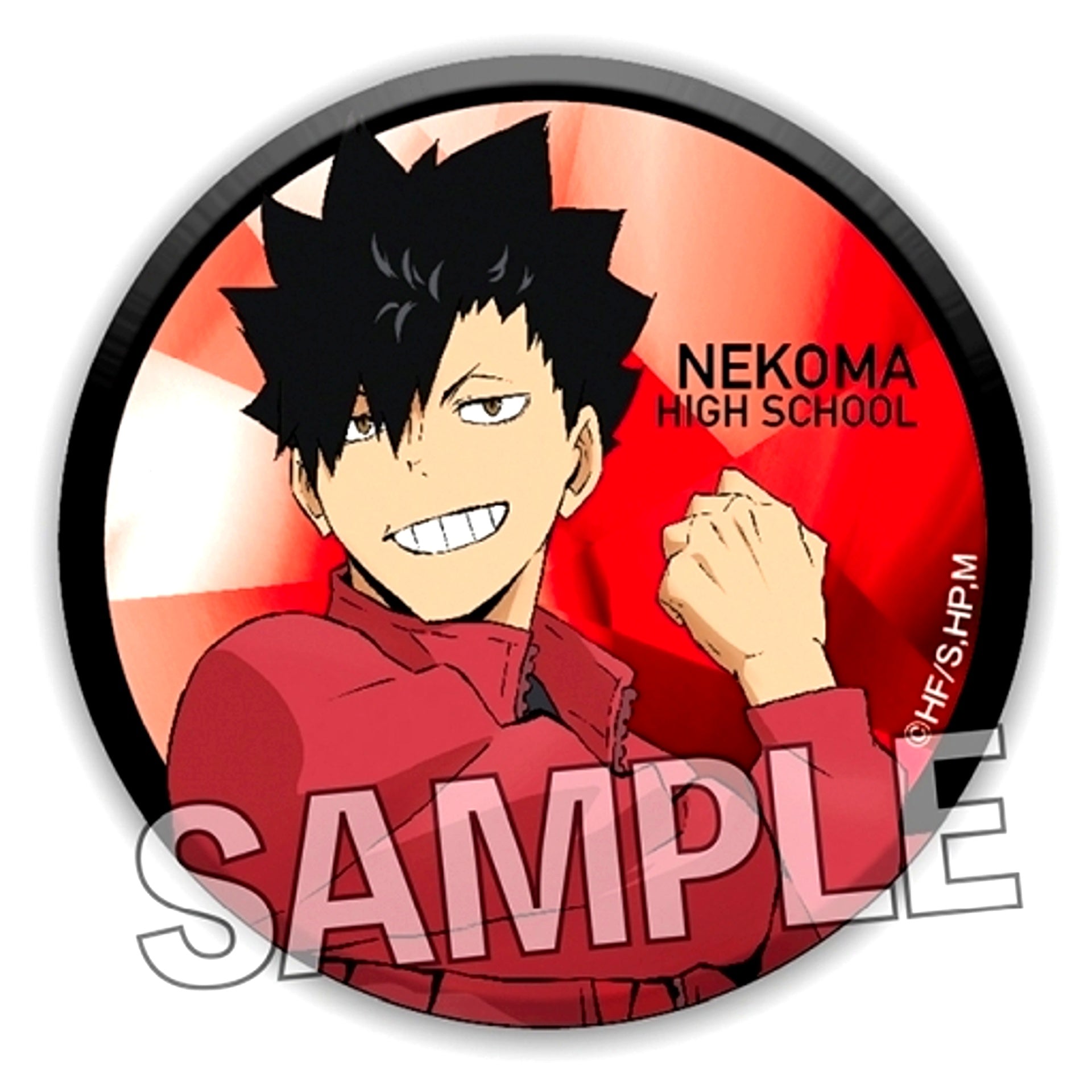 Tetsuro Kuroo Haikyu!! Gira Gira Button Vol.2 [USED]