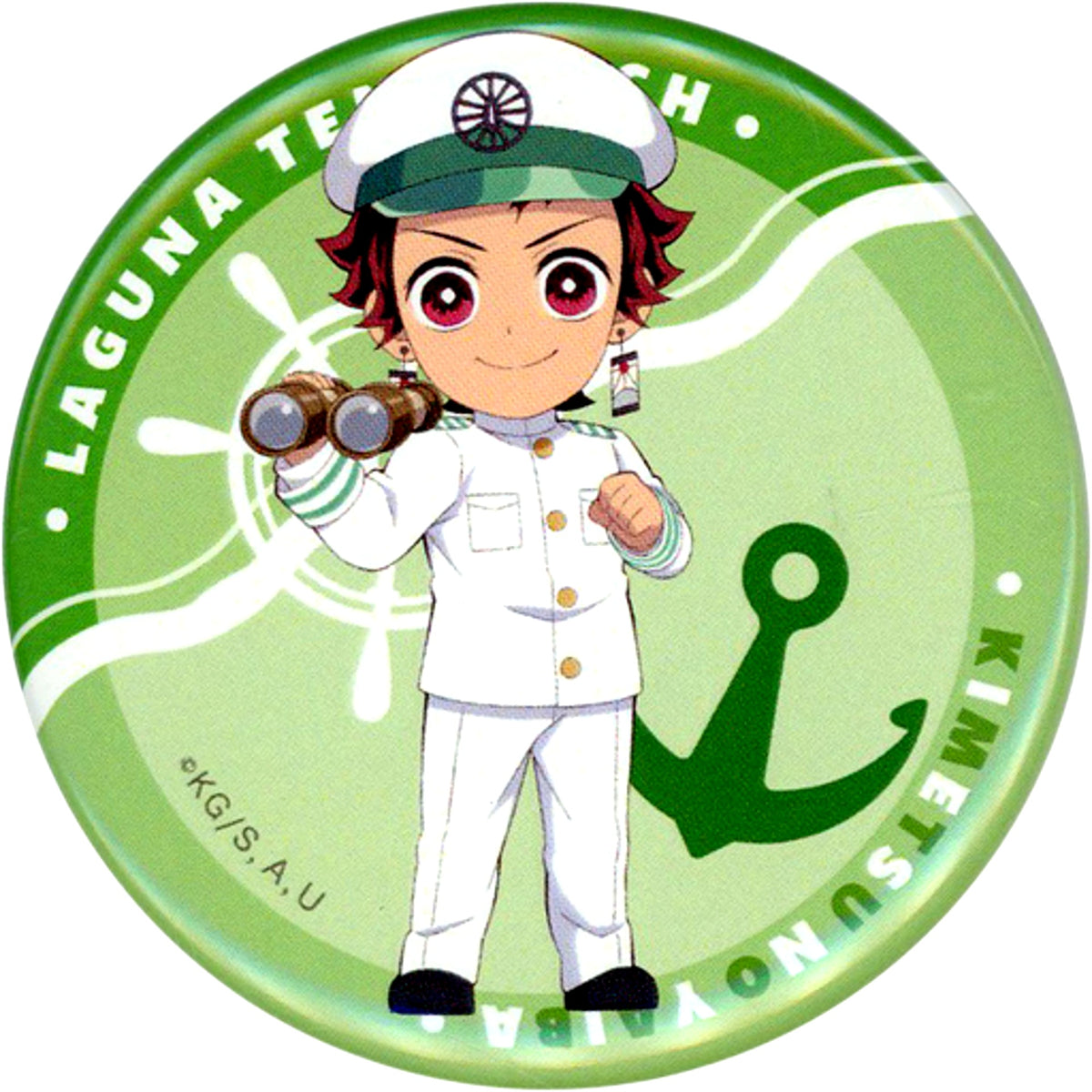 Tanjiro Kamado Demon Slayer 3D Emaki in Lagunasia Button [USED]
