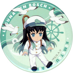 Demon Slayer: Kimetsu no Yaiba Muichirou Tokitou Can Badge Rittai Emaki in Laguna Ten Bosch Limited Buttons [USED]