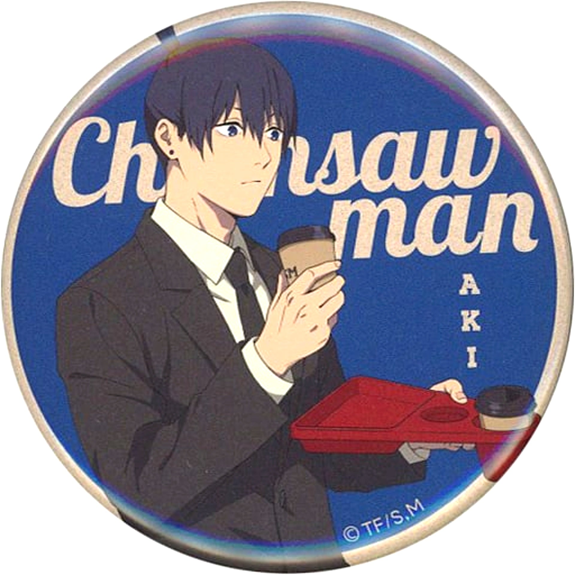Aki Hayakawa Chainsaw Man Exhibition Button Drawn Illustration [USED]