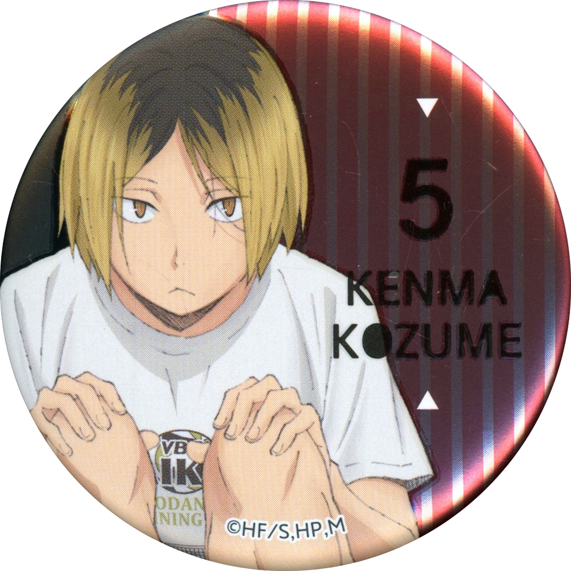 Kenma Kozume Name Right Haikyu!! Memorial Button Nekoma High School Jump Festa 2020 [USED]