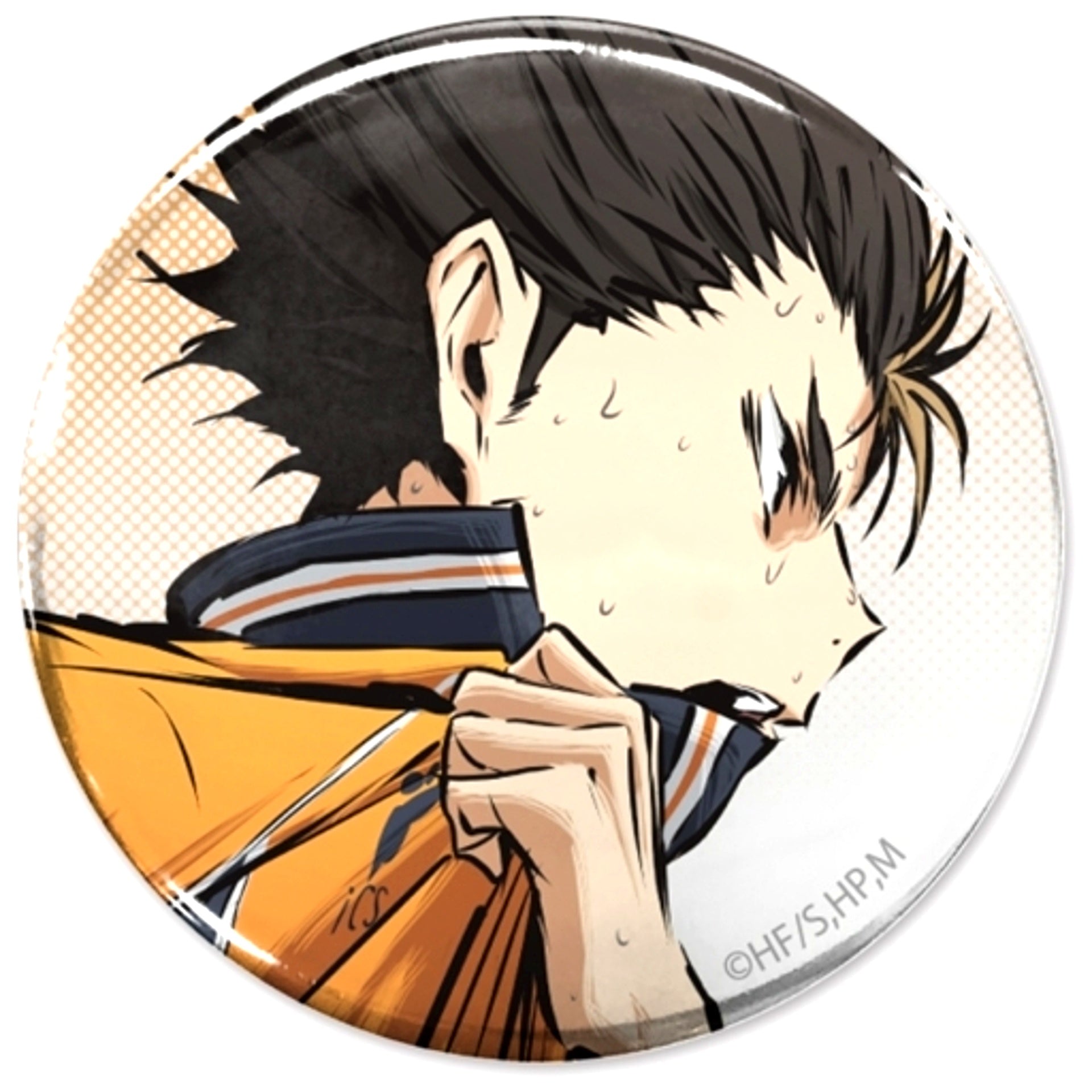 Yu Nishinoya Haikyu!! Fighting Spirit to Victory Ver. 65mm Button [USED]