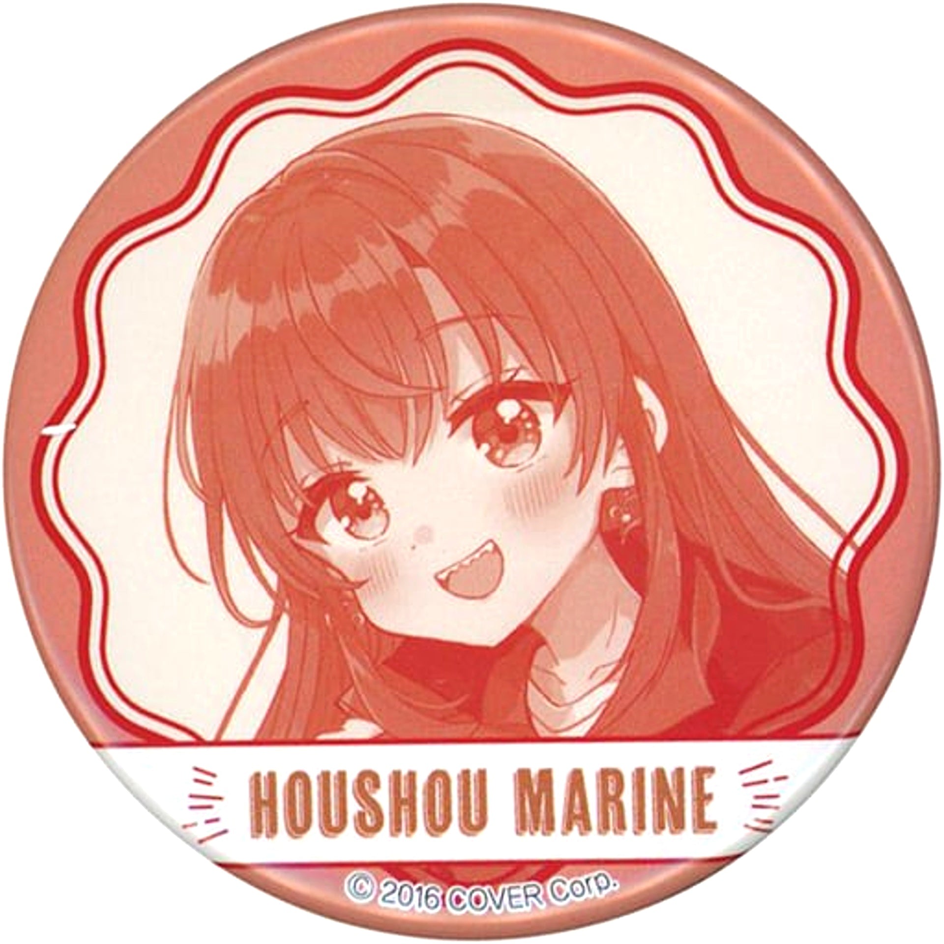 Houshou Marine One Color Virtual YouTuber hololive Character Button Collection Summer Season [USED]