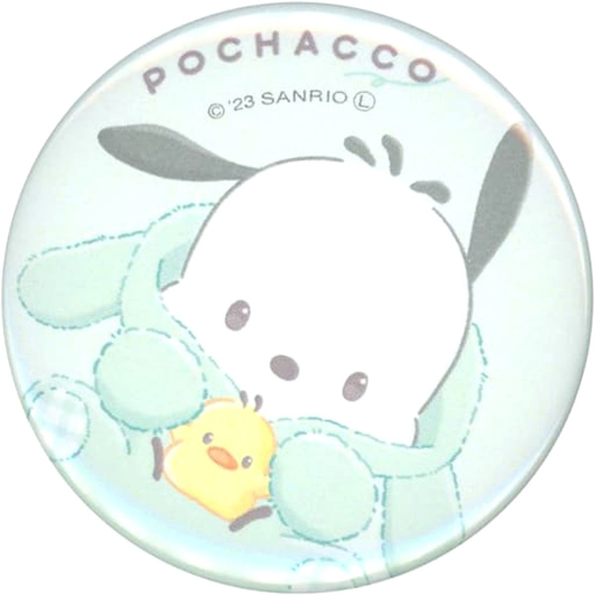 Sanrio Pochacco Mokotto Trading Can Badge Buttons [USED]