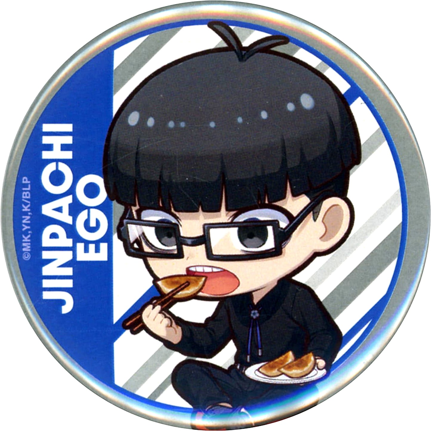 Blue Lock Jinpachi Ego Trading Button B Nikuju Gyoza no Dandadan [USED]