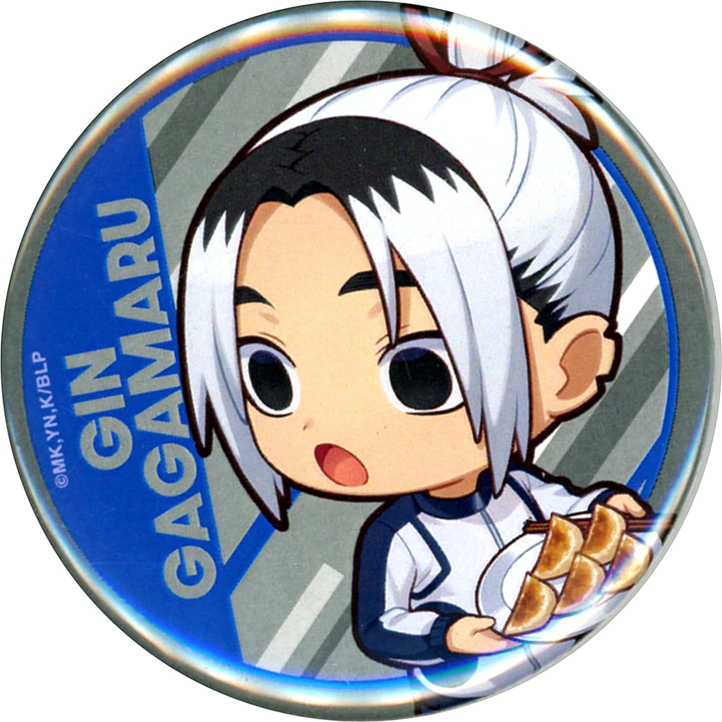 Blue Lock Gin Gagamaru Trading Button B Nikuju Gyoza no Dandadan [USED]
