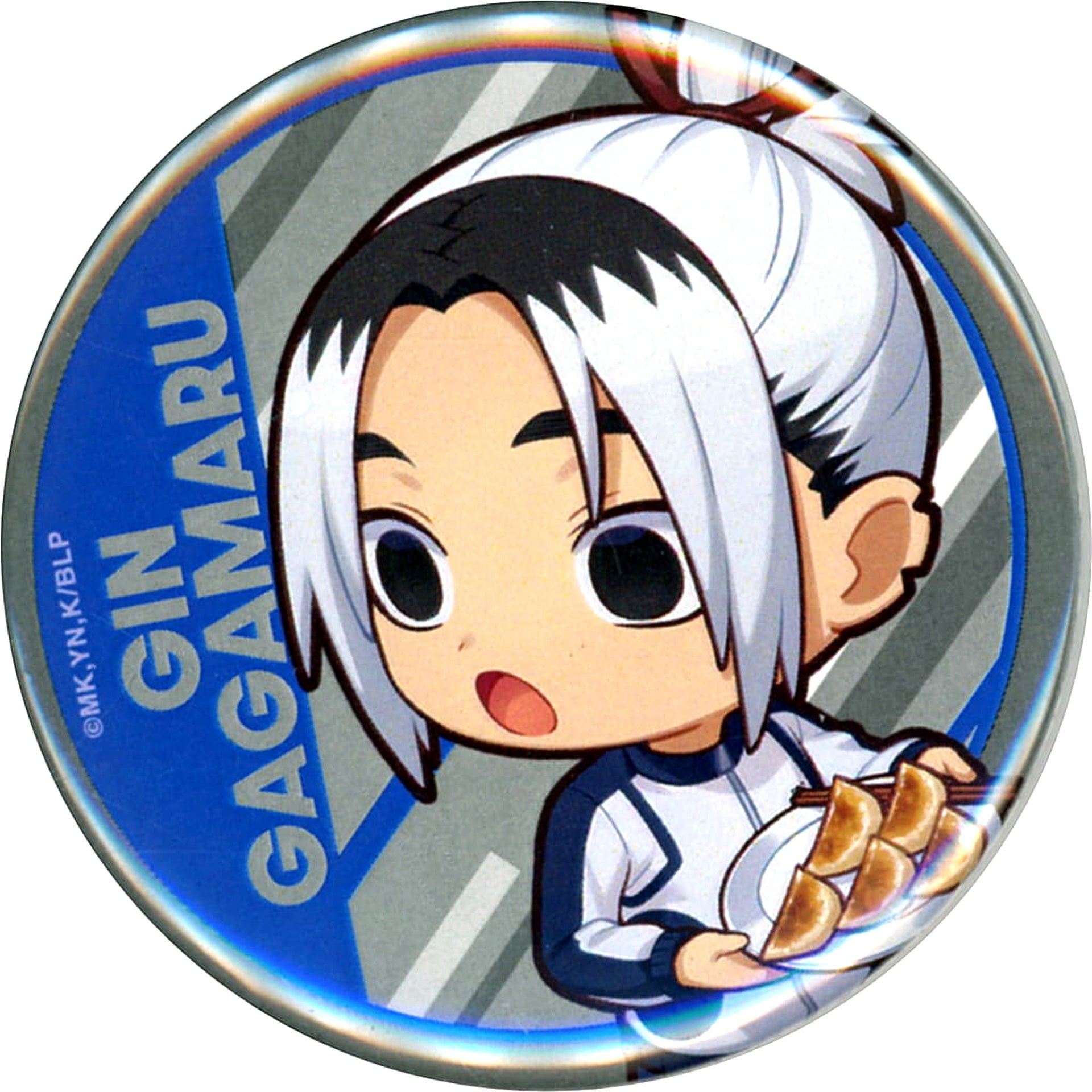 Blue Lock Gin Gagamaru Trading Button B Nikuju Gyoza no Dandadan [USED]