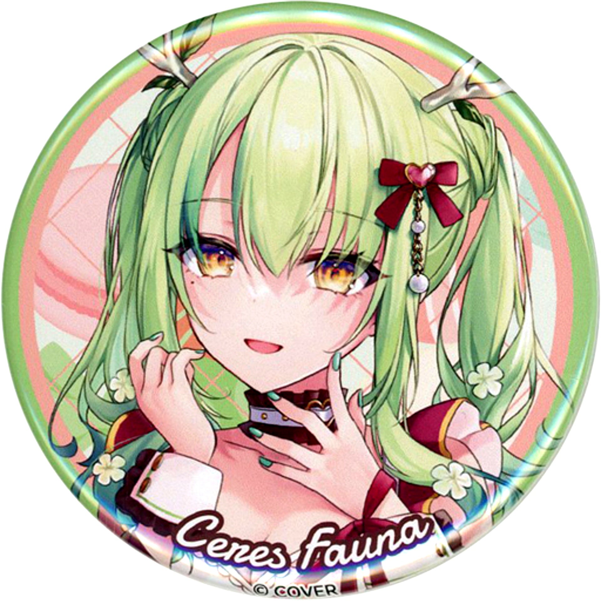 Ceres Fauna Virtual YouTuber Hololive English Button Valentine Day 2023 [USED]