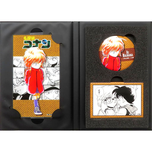 Ai Haibara Detective Conan Button Book Shonen Sunday Premium SHOP Limited [USED]