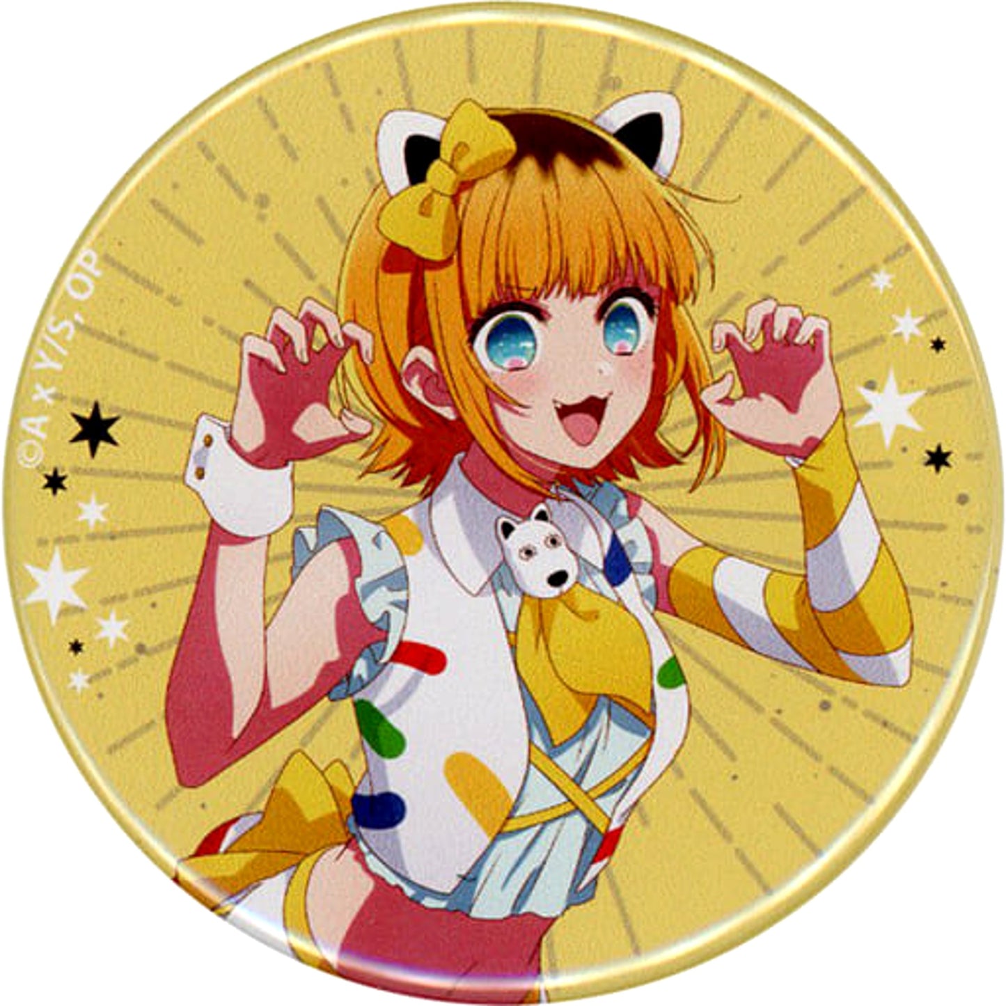 Mem-Cho Upper Body Oshi No Ko Trading Newly Drawn Button Yomiuri Land Limited [USED]