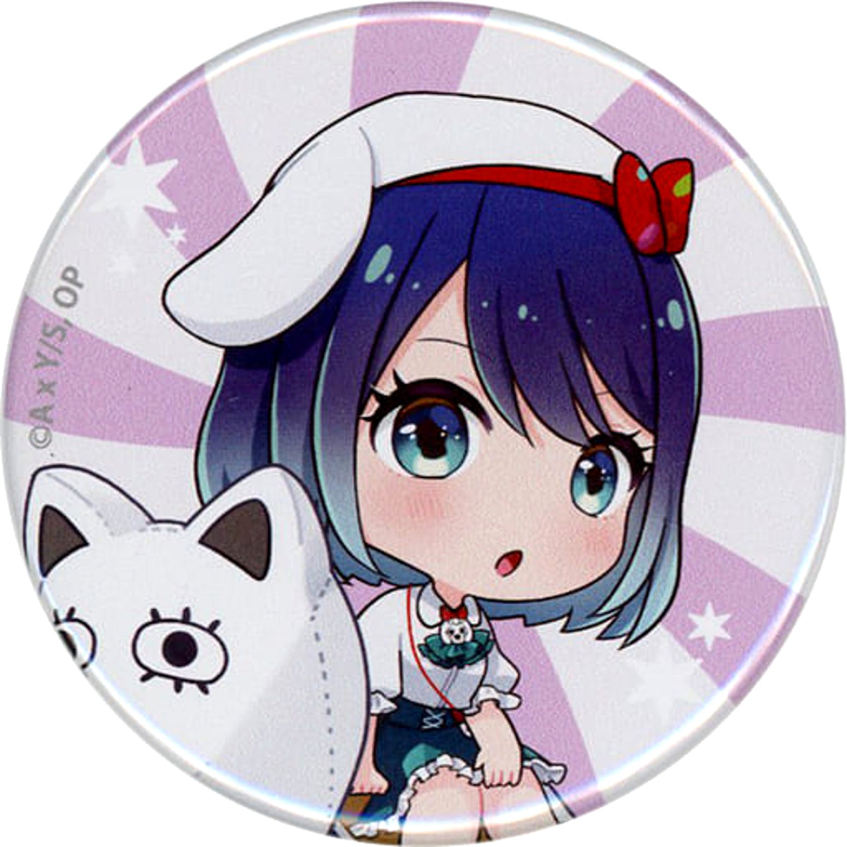 Oshi No Ko Akane Kurokawa Trading Mini Character Can Badge Yomiuri Land Limited Buttons [USED]