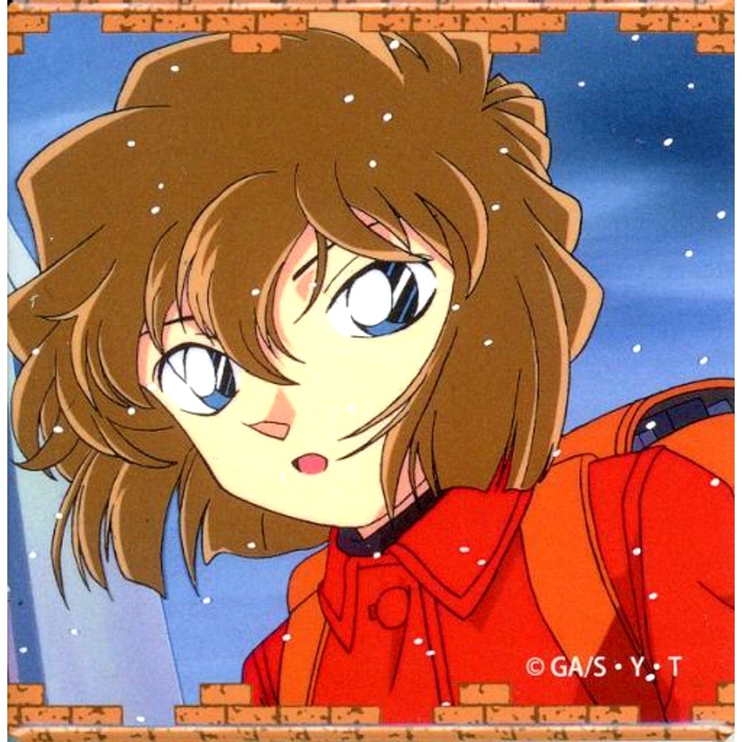 Ai Haibara Detective Conan Memorial Button Detective Conan Land 2023 in Shibuya Modi Giant Gacha Prize [USED]