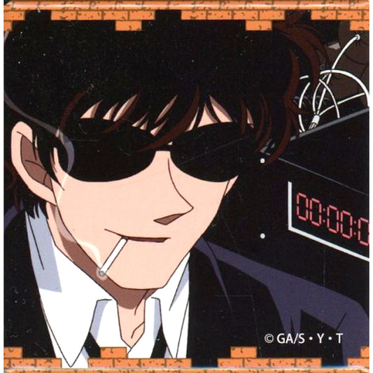 Jinpei Matsuda Detective Conan Land 2023 in Shibuya Modi Giant Gacha Prize Memorial Button [USED]