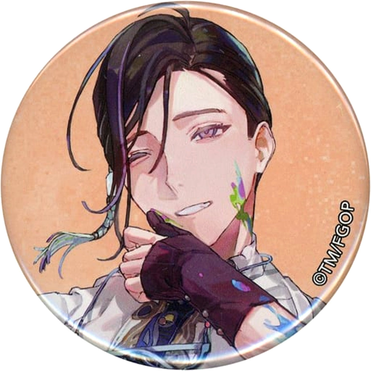 Fate/Grand Order Saber/Keisuke Yamanami Spirit Origin Summon Can Badge Fes.2023 Newly Drawn Servant A Fes. 2023 Summer Festival 8th Anniversary Limited Buttons [USED]