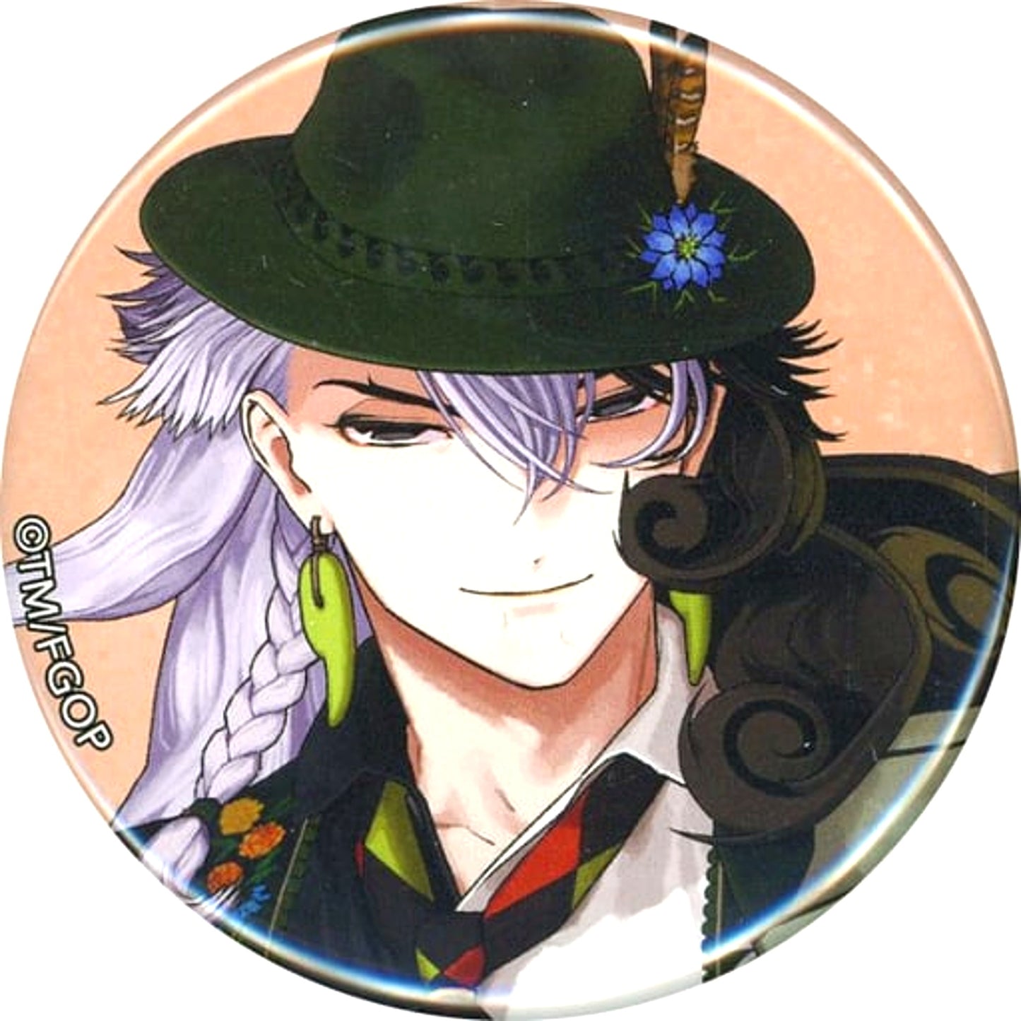 Alter Ego Ashiya Douman Fate/Grand Order Spirit Origin Summon Button Fes 2023 Drawn Servant B Fes 2023 Summer Festival 8th Anniversary [USED]