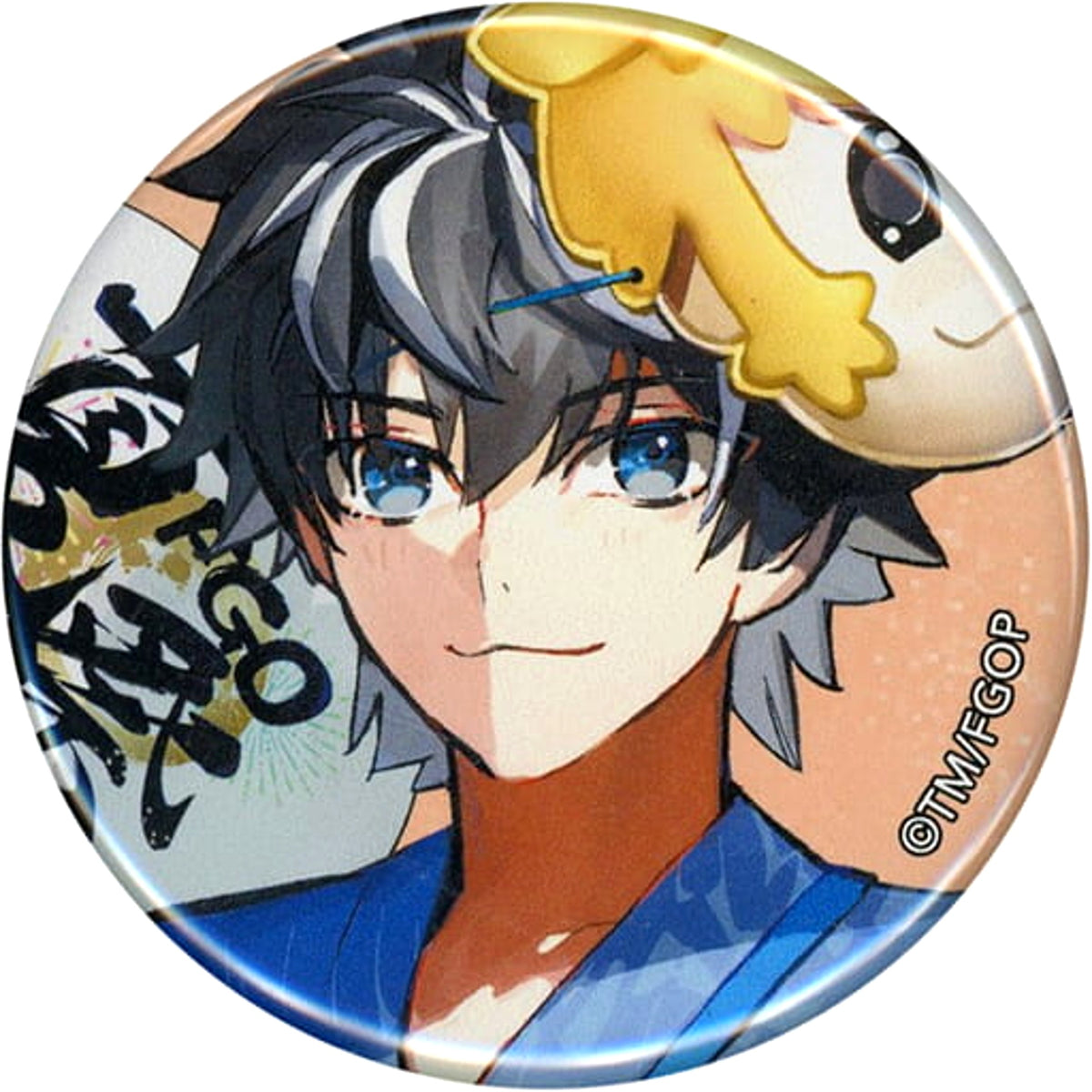 Fate/Grand Order Saber/Charlemagne Spirit Origin Summon Can Badge Fes.2023 Newly Drawn Servant B Fes. 2023 Summer Festival 8th Anniversary Limited Buttons [USED]