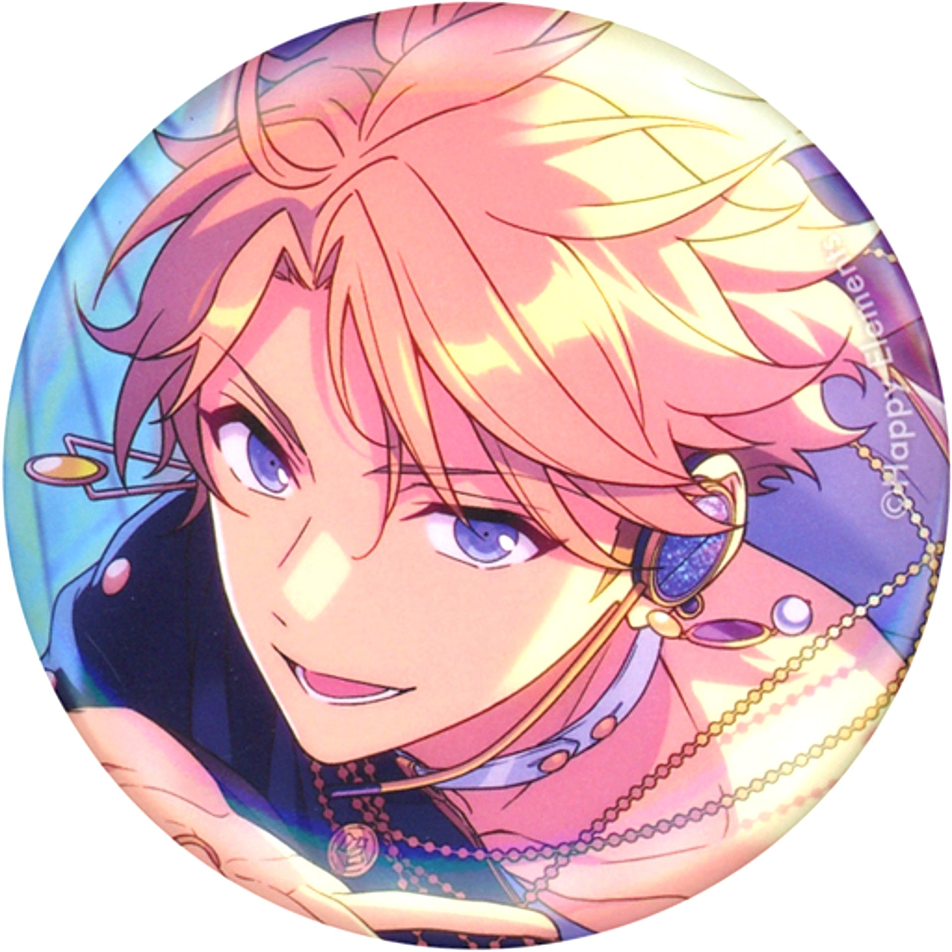 Arashi Narukami Ensemble Stars!! Feature Scout 2 Button 2022 WINTER -Idol Side- [USED]