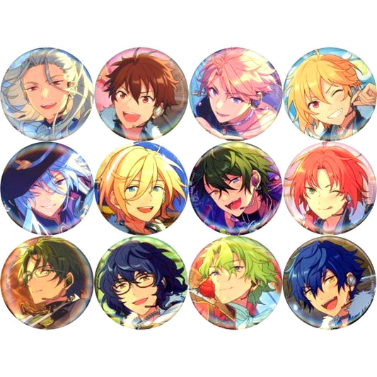 Set of 12 Ensemble Stars!! Feature Scout 2 Button 2022 WINTER -Idol Side- [USED]