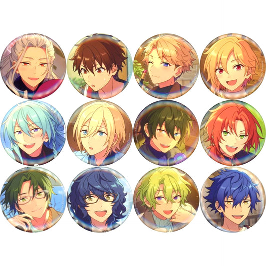 Set of 12 Ensemble Stars!! Feature Scout 2 Button 2022 WINTER -Casual Side- [USED]