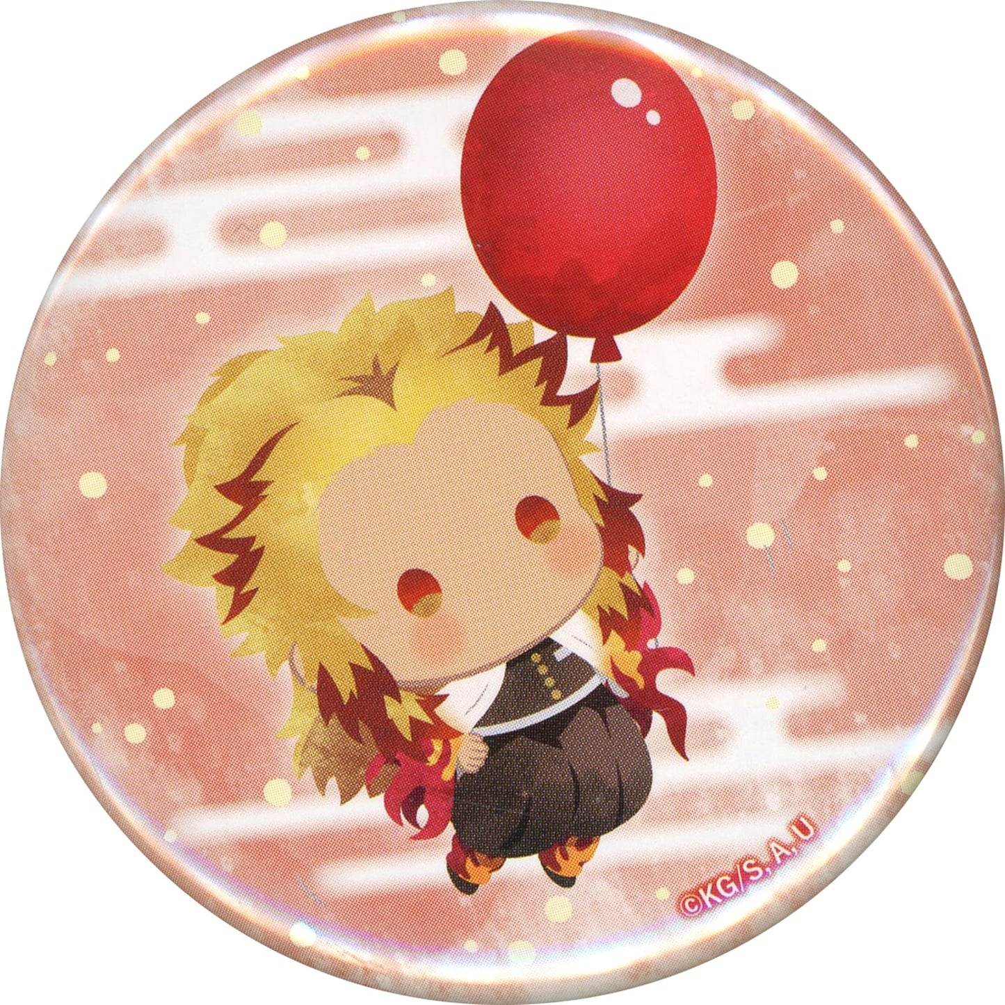 Kyojuro Rengoku Demon Slayer Yurufuwa Random Button Balloon Ver. Vol. 1 [USED]