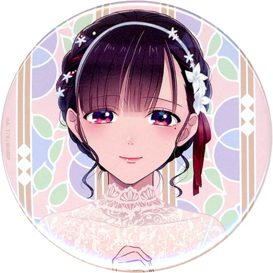 Miyo Saimori Retro Wedding Ver. My Happy Marriage 75mm Button Prize D-1 Kujibikido Online Kuji [USED]