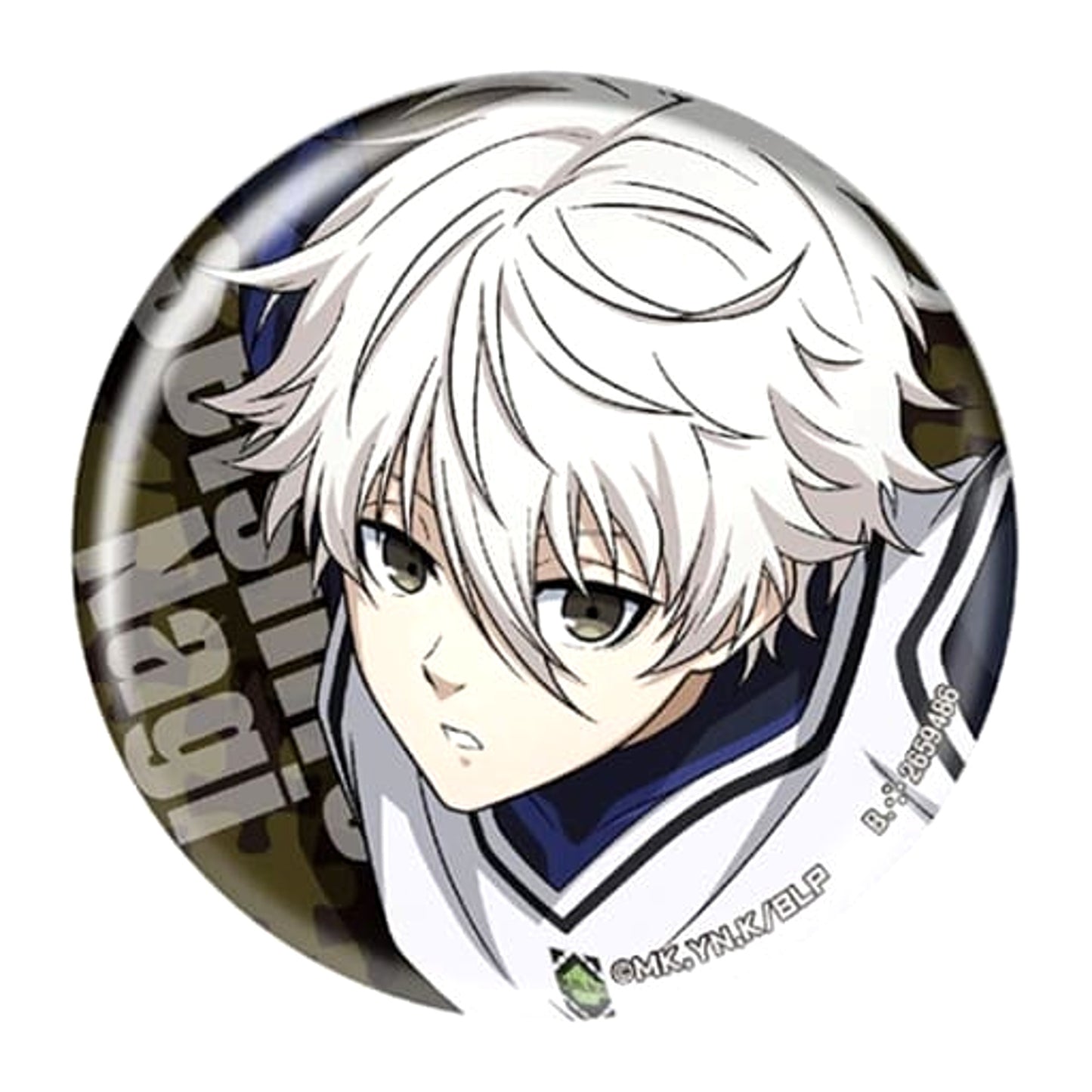 Blue Lock Seishiro Nagi Assort Collection Hologram Can Badge Buttons [USED]