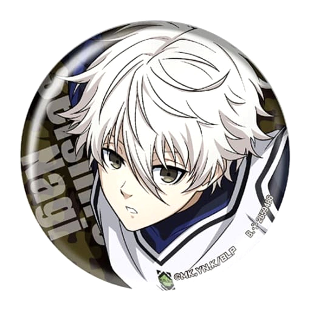 Blue Lock Seishiro Nagi Assort Collection Hologram Can Badge Buttons [USED]