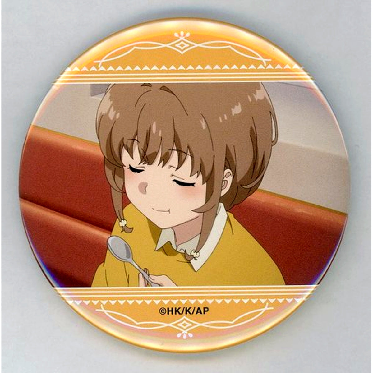 Kaede Azusagawa Rascal Does Not Dream of a Sister Venturing Out Scene Shot 3 75mm Button D-9 Prize Kujibikido Online Kuji [USED]