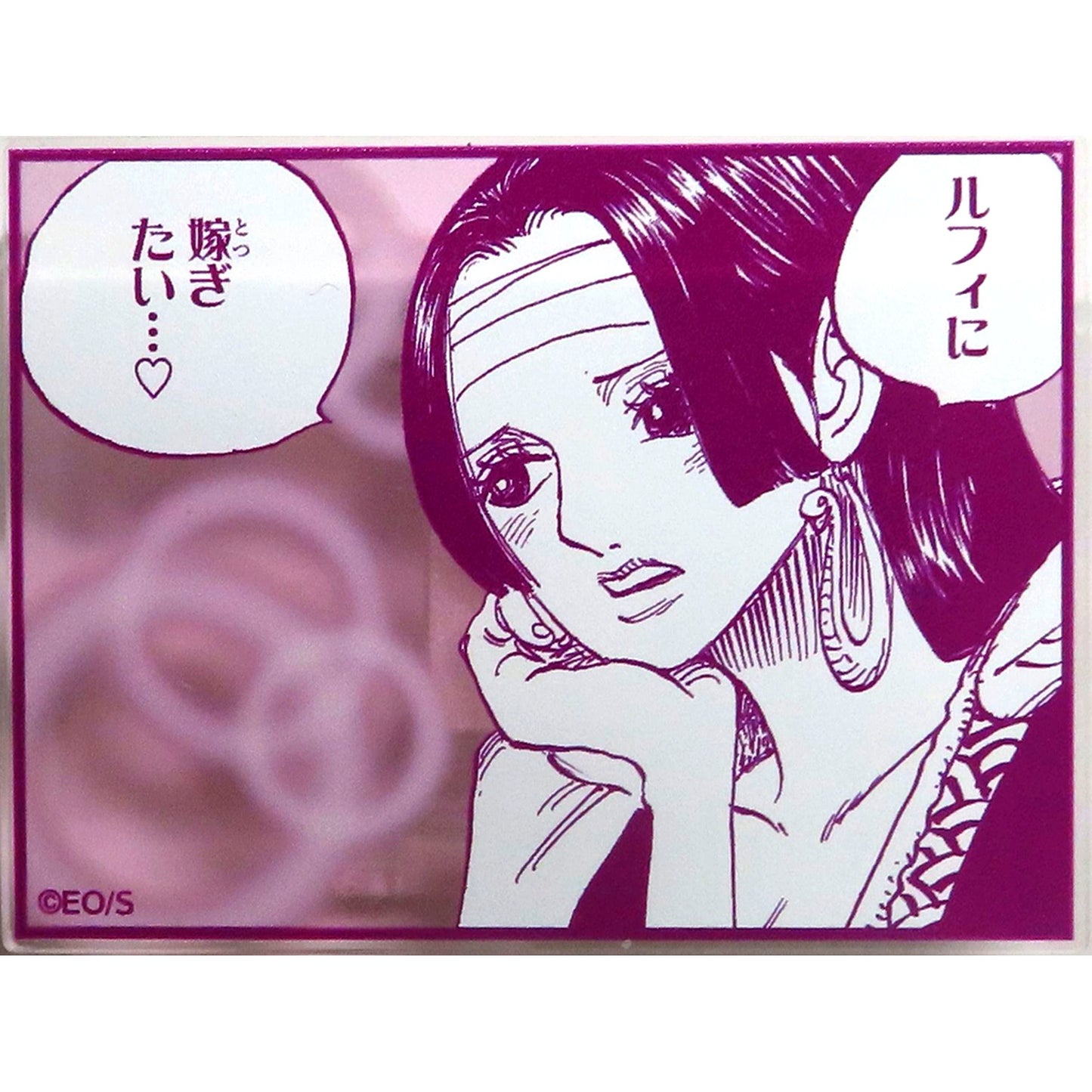 Boa Hancock One Piece Acrylic Badge Stand Collection Vol.1 [USED]