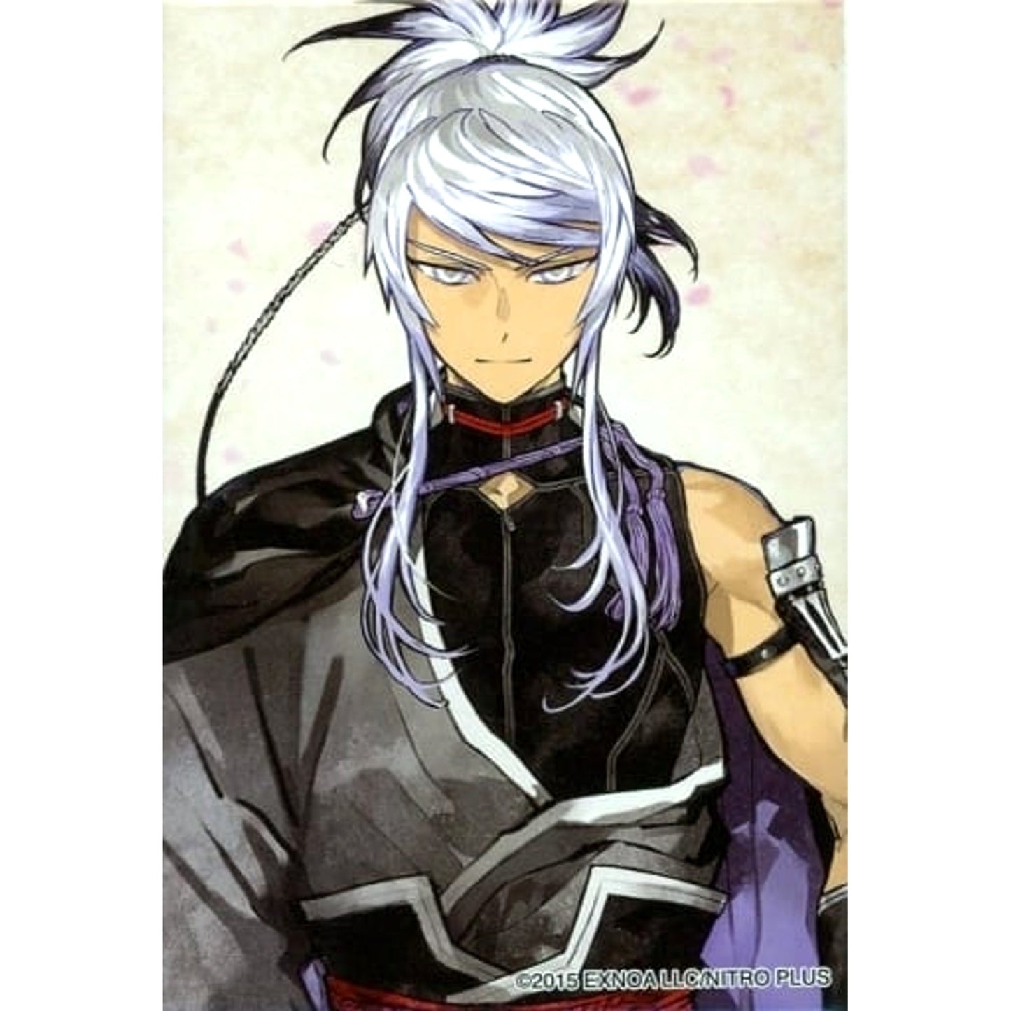 Ningen Mukotsu Kneeling Touken Ranbu ONLINE Square Badge Collection Kiza Part 5 Special Edition [USED]